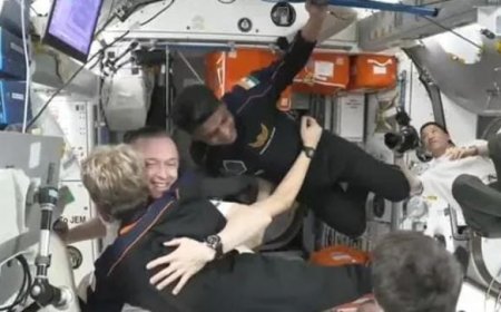 ഇന്ത്യയ്ക്കിത് ചരിത്ര നിമിഷം ! ബഹിരാകാശ സഞ്ചാരി ശുഭാംശു ശുക്ലയും സംഘവും ബഹി രാകാശ നിലയത്തിൽ പ്ര വേശിച്ചു