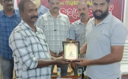 സുരേഷ് കുമാറിന് കേളി യാത്രയയപ്പ് നൽകി