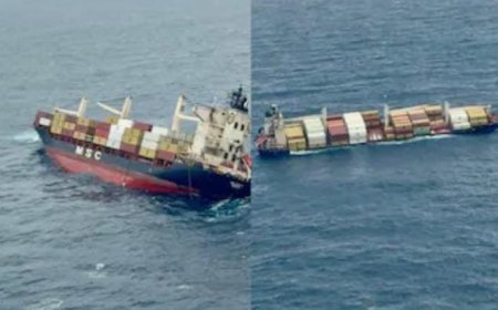 കൊച്ചിയുടെ പുറങ്കടലിൽ കപ്പൽ മുങ്ങിയതിന് കേരളം ആവശ്യപ്പെട്ട നഷ്പപരിഹാരം 9531 കോടി രൂപ, പ്രായോഗികമല്ലെന്ന് എം എസ് സി കമ്പനി