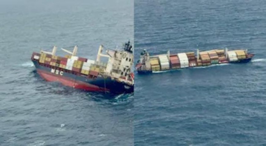 കൊച്ചിയുടെ പുറങ്കടലിൽ കപ്പൽ മുങ്ങിയതിന് കേരളം ആവശ്യപ്പെട്ട നഷ്പപരിഹാരം 9531 കോടി രൂപ, പ്രായോഗികമല്ലെന്ന് എം എസ് സി കമ്പനി