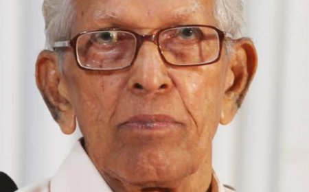 പ്രൊഫ. എം കെ സാനു അന്തരിച്ചു*