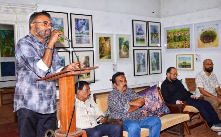 രഹന് സലിലിന്റെ ആർട്ടിസ്റ് ഗ്രൂപ്പ്‌ ചിത്ര പ്രദർശനം