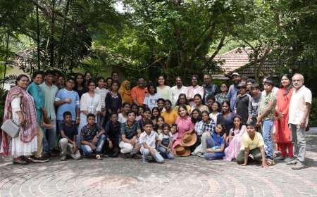 വേരുകള്‍ ചിറകുകള്‍' പ്രവാസി - കേരള കുട്ടികളുടെ ത്രിദിന സഹവാസക്യാമ്പിന് ആവേശോജ്ജ്വല സമാപനം