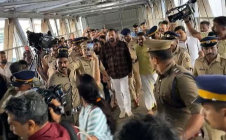 *സുരേഷ് ​ഗോപി തൃശൂരിലെത്തി* 