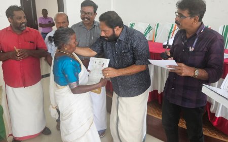 പട്ടയം വിതരണം ചെയ്തു