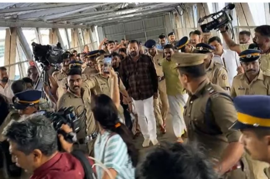 *സുരേഷ് ​ഗോപി തൃശൂരിലെത്തി* 