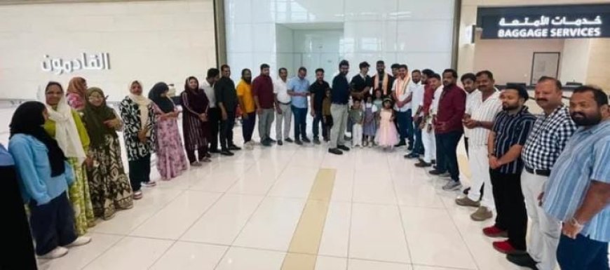 ബഹ്റൈൻ കേരളീയ സമാജത്തിൽ ഐ.വൈ.സി.സി യൂത്ത് ഫെസ്റ്റ് 2025; മുഖ്യാതിഥികൾക്ക് ബഹ്റൈൻ എയർപോർട്ടിൽ സ്വീകരണം നൽകി