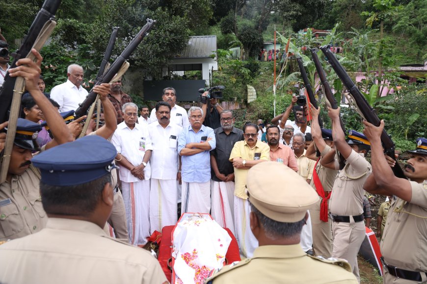 *വാഴൂർ സോമന് അന്ത്യാഞ്ജലി*