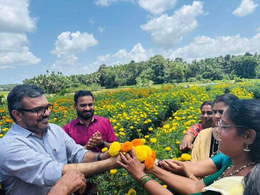 അത്തത്തിനു മുമ്പേ തൃത്താലയിൽ ഓണം തുടങ്ങി.