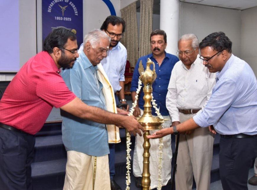 തിരുവനന്തപുരം മെഡിക്കൽകോളേജിൽ സർജറി വിഭാഗം ഡോക്‌ടർമാരുടെ തലമുറകൾ സംഗമിച്ചു 