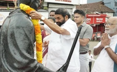 ഗാന്ധിജയന്തി വാരാഘോഷത്തിന് തുടക്കം: ഗാന്ധി സന്ദേശം ഉൾക്കൊണ്ട് വിഭാഗീയതകളെ ചെറുക്കണം -മന്ത്രി വി.എൻ. വാസവൻ