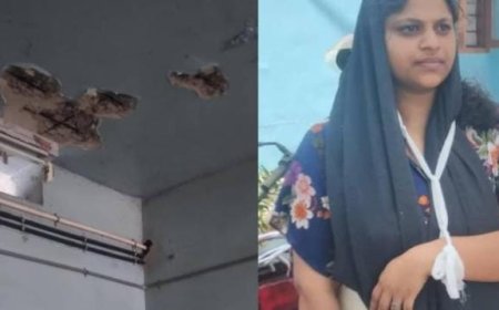 നെടുമങ്ങാട് ജില്ലാ ആശുപത്രിയിൽ കെട്ടിടത്തിന്റെ കോൺക്രീറ്റ് പാളി അടർന്ന് വീണ് കൂട്ടിരിപ്പുകാരിക്ക് പരുക്ക്.