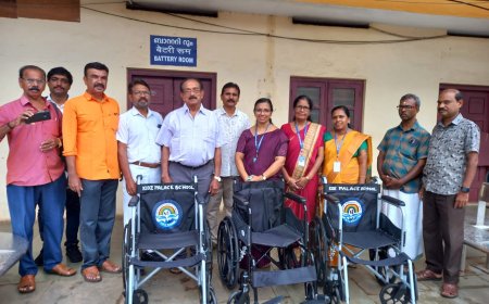 വർക്കല കിഡ്സ് പാലസ് ഗ്ലോബൽ സ്മാർട്ട് ഇംഗ്ലീഷ് മീഡിയം സ്കൂളിൽ ഗാന്ധിജയന്തി ദിനാചരണം സംഘടിപ്പിച്ചു