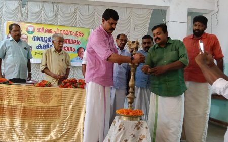 *ബിജെപി വാമനപുരം   മണ്ഡലം യോഗം നടന്നു* 