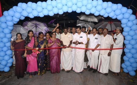 *അരുവിക്കര- പാങ്ങ പൈപ്പ് ലൈൻ റോഡ് നാടിന് സമർപ്പിച്ചു*