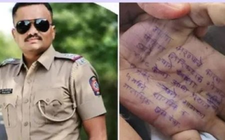 പൊലീസ് ഉദ്യോഗസ്ഥൻ ബലാത്സംഗം ചെയ്തുവെന്ന് ഇടത് കൈവെള്ളയിൽ എഴുതിവെച്ചതിന് പിന്നാലെയാണ് വനിതാ ഡോക്ടർ ജീവനൊടുക്കി