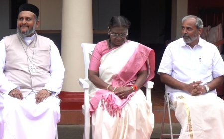 *രാഷ്ട്രപതിയുമായി കൂടിക്കാഴ്ച്ച നടത്തി മലങ്കര ഓർത്തഡോക്സ് സഭാ നേതൃത്വം*