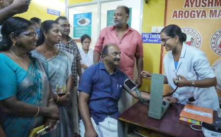 *42 ലക്ഷം കുടുംബങ്ങൾക്ക് സൗജന്യ ചികിത്സ: മന്ത്രി കെ എൻ ബാലഗോപാൽ*