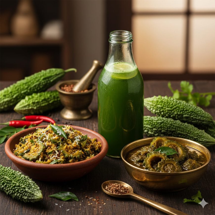 *പാവയ്ക്ക എന്ന സൂപ്പർ ഫുഡ്.*