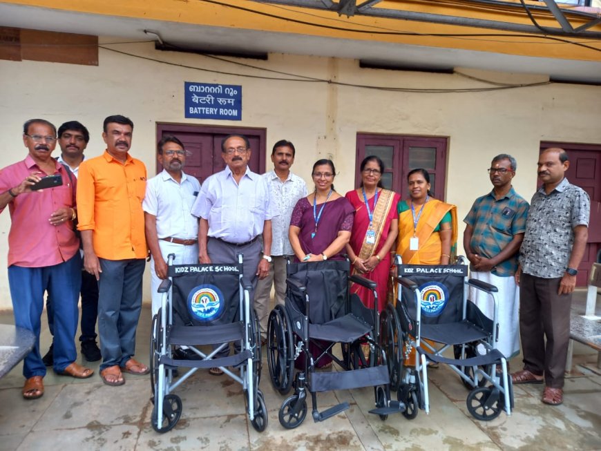 വർക്കല കിഡ്സ് പാലസ് ഗ്ലോബൽ സ്മാർട്ട് ഇംഗ്ലീഷ് മീഡിയം സ്കൂളിൽ ഗാന്ധിജയന്തി ദിനാചരണം സംഘടിപ്പിച്ചു