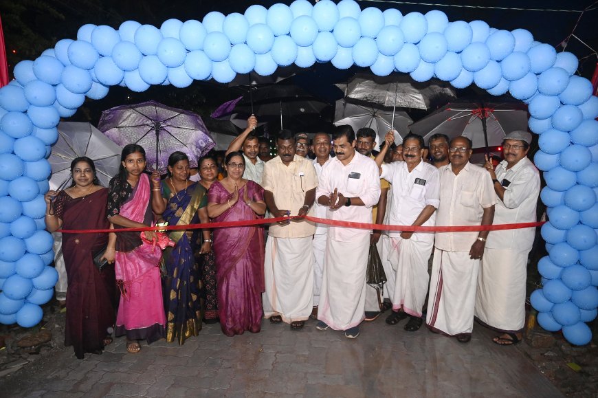 *അരുവിക്കര- പാങ്ങ പൈപ്പ് ലൈൻ റോഡ് നാടിന് സമർപ്പിച്ചു*