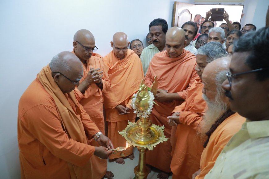 93- ാമത് ശിവഗിരി തീര്‍ത്ഥാടന കമ്മിറ്റിഓഫീസ് ശ്രീനാരായണ ധര്‍മ്മസംഘം ട്രസ്റ്റ് പ്രസിഡന്‍റ് സച്ചിദാനന്ദ സ്വാമി ഉദ്ഘാടനം ചെയ്തു.