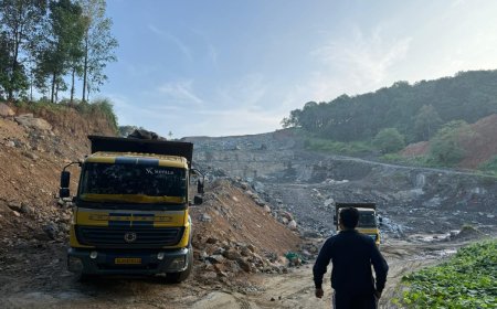 *തൊടുപുഴയിൽ അനധികൃത ക്വാറി പ്രവർത്തനം കണ്ടെത്തി*