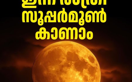 2025 ലെ ഏറ്റവും വലിയ സൂപ്പർമൂൺ ഇന്ന് ദൃശ്യമാകും. ഈ വർഷം ഭൂമിയോട് ഏറ്റവും അടുത്ത് വരുന്ന പൂർണചന്ദ്രനാണിത്. നവംബറിൽ കാണുന്ന സൂപ്പർമൂൺ ബീവർമൂൺ എന്നാണ് അറിയപ്പെടുന്നത്. ബീവറുകൾ അണക്കെട്ടുകൾ കെട്ടി ശൈത്യകാലത്തിനായി കാത്തിരിക്കുന്ന സമയത്തെയാണ് ഇത് സൂചിപ്പിക്കുന്നത്. തുറന്ന പ്രദേശങ്ങളിൽ നിന്നാൽ സൂപ്പർമൂൺ കാണാം, സൂക്ഷ്മദർശിനിയുടെ ആവശ്യമില്ല. സൂര്യാസ്തമയത്തിനു തൊട്ടുപിന്നാലെയും രാത്രിയിലുടനീളവും കാലാവസ്ഥ അനുകൂലമാണെങ്കിൽ കാണുവുന്നതാണ്.