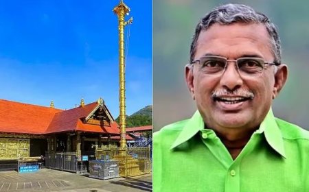 *ശബരിമല സ്വർണ കൊള്ള* ശബരിമല:ശബരിമല സ്വർണ കൊള്ള വിവാദത്തിൽ മുൻ ദേവസ്വം ബോർഡ് പ്രസിഡൻ്റ് എം. പത്മകുമാറിനെ ക്രൈംബ്രാഞ്ച് ചോദ്യം ചെയ്യുന്നു.