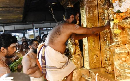 *ശബരിമലയിൽ മണ്ഡലകാലത്തിന് തുടക്കം; ആദ്യ നെയ്യഭിഷേകം രാഷ്ട്രപതിയുടെ പേരിൽ; മകരവിളക്ക് ജനുവരി 14ന്*