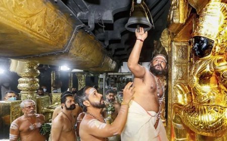 ശബരിമല സ്വർണക്കൊള്ള.  ശാസ്ത്രീയ പരിശോധന പൂർത്തിയായി. എസ്ഐടി സംഘം സന്നിധാനത്ത് നിന്ന് മടങ്ങും