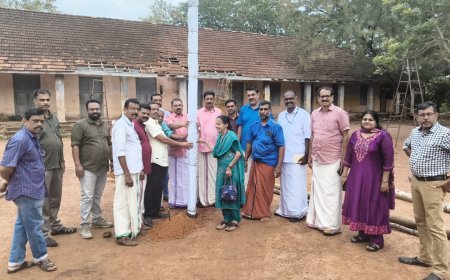 തിരുവനന്തപുരം റവന്യൂ ജില്ലാ സ്കൂൾകലോത്സവത്തിൻ്റെപന്തൽ കാൽനാട്ടൽ കർമ്മം ആറ്റിങ്ങൽ ഗവ. ബോയ്സ് ഹയർ സെക്കൻഡറി സ്കൂളിൽ ആറ്റിങ്ങൽ ഡി.ഇ.ഒ. ബിജു നിർവ്വഹിച്ചു. 