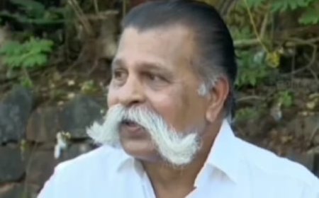 മീശക്കരുത്തിൽ' ജനവിധി തേടി മുൻ സൈനികൻ; വളപട്ടണത്ത് സ്ഥാനാർത്ഥി ശ്രദ്ധേയനാകുന്നു