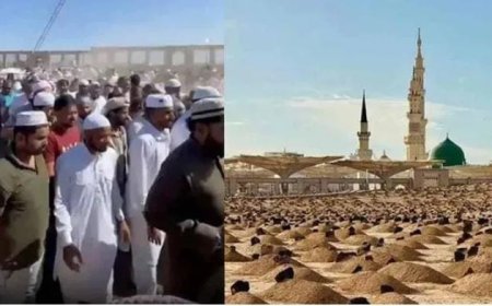 ബസ് ദുരന്തത്തിൽ മരണപ്പെട്ട ഇന്ത്യൻ തീർത്ഥാടകർക്ക് അന്ത്യപ്രവാചകന്റെ മണ്ണിൽ അന്ത്യനിദ്ര