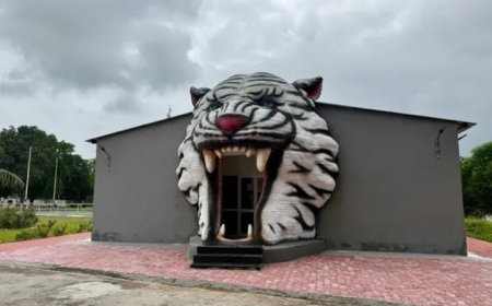 രാജ്യത്തെ ആദ്യത്തെയും ഏറ്റവും വലുതുമായ ത്രീഡി കോൺക്രീറ്റ് പ്രിന്റഡ് മിലിട്ടറി ഇൻസിഗ്നിയ കമാനം ഝാൻസി കന്റോൺമെന്റിൽ