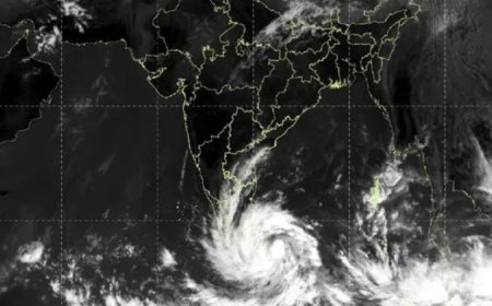 സെൻയാറിന് പിന്നാലെ ബംഗാൾ ഉൾക്കടലിൽ രണ്ടാമത്തെ ചുഴലിക്കാറ്റ് രൂപപ്പെടുന്നു; തമിഴ്‌നാടിനും  ആന്ധ്രയ്ക്കും ജാഗ്രതാ നിർദ്ദേശം