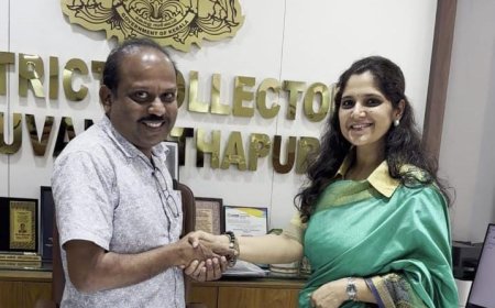 ബി.എൽ.ഒ മാരിൽ സൂപ്പർമാനായി രാജീവ് .