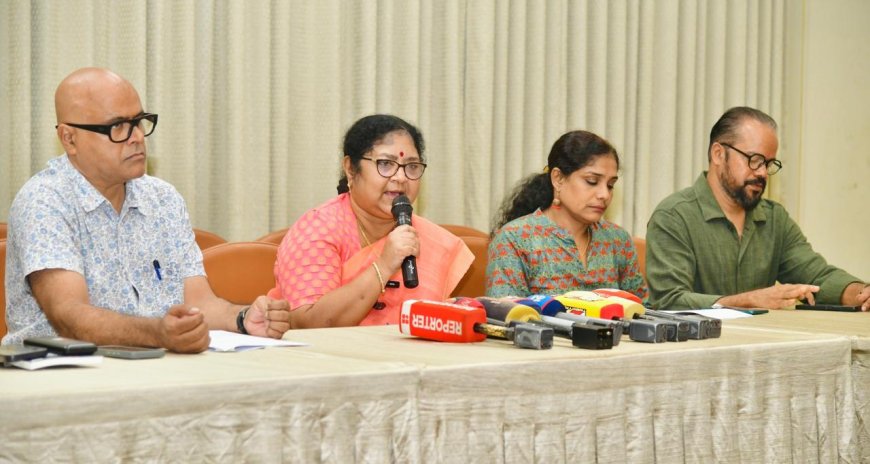 *,തൃശൂർ*എലൈറ്റ് ഇൻ്റർനാഷണൽ ഹോട്ടൽ - തൃശ്ശൂർ - വാർത്താ സമ്മേളനം (IFTS 2026) മന്ത്രി ആർ ബിന്ദു