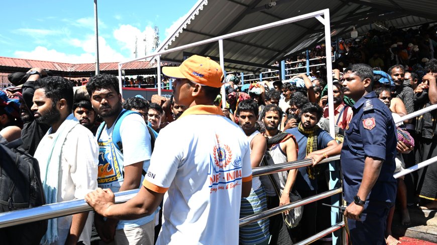 ശബരിമലയില്‍ ആദ്യ എന്‍ഡിആര്‍എഫ് സംഘം ചുമതലയേറ്റു