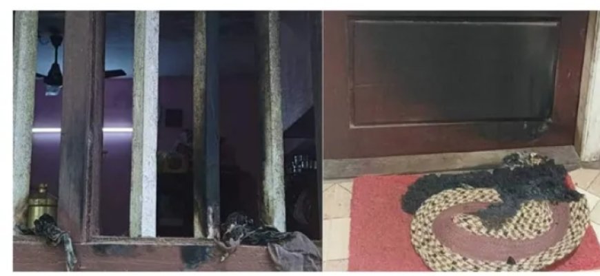 *ചിറയിൻകീഴിൽ ബിജെപി സ്ഥാനാർത്ഥിയുടെ വീടിന് തീയിടാൻ ശ്രമം.*