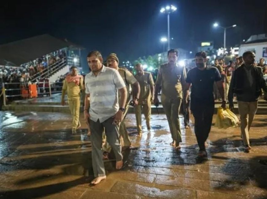 ശബരിമലയിൽ സുരക്ഷ ഉറപ്പാക്കും: സംസ്ഥാന പോലീസ് മേധാവി റവാഡ ചന്ദ്രശേഖർ