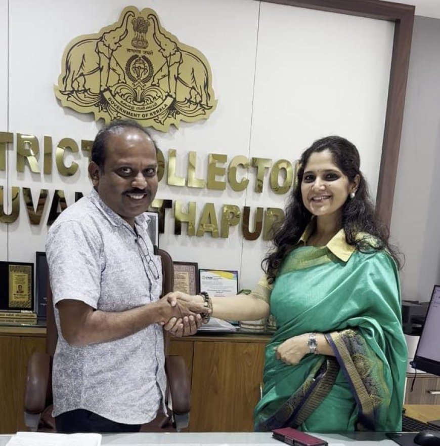 ബി.എൽ.ഒ മാരിൽ സൂപ്പർമാനായി രാജീവ് .