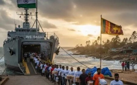 ശ്രീലങ്കയെ സഹായിക്കാൻ ഓപ്പറേഷൻ സാഗർ ബന്ധു ആരംഭിച്ച് ഇന്ത്യ