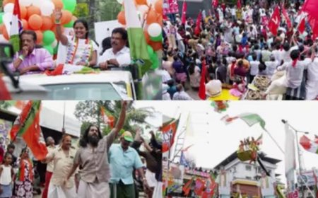 തദ്ദേശപ്പോരിൽ കലാശക്കൊട്ട്; ഏഴു ജില്ലകളിൽ പരസ്യപ്രചാരണത്തിന് സമാപനം, ഇനി നിശബ്ദ പ്രചാരണം