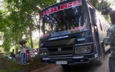 നടിയെ ആക്രമിച്ച കേസ്: 6 പ്രതികളെയും വിയ്യൂർ സെൻട്രൽ ജയിലിൽ എത്തിച്ചു, ശിക്ഷാവിധി വെളളിയാഴ്ച