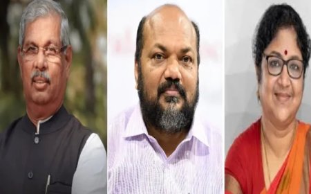 വി സി നിയമന തർക്കം: ഗവർണറെ കണ്ട് മന്ത്രിമാരായ പി രാജീവും ആർ ബിന്ദുവും. ഒരു മണിക്കൂറിലധികം നീണ്ട കൂടിക്കാഴ്ചയിൽ സമവായമായില്ല