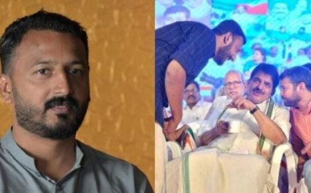 പുറത്താക്കി’യിട്ടും രാഹുലിന് സംരക്ഷണമൊരുക്കി കോൺഗ്രസ്; സ്വീകരണം നൽകിയവരിൽ കോൺഗ്രസുകാരില്ലെന്ന കെ സി വേണുഗോപാലിന്‍റെ വാദം പച്ചക്കള്ളം