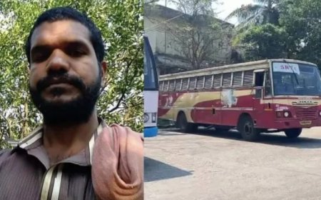തൃശൂരിൽ യാത്രാമധ്യേ കെഎസ്ആർടിസി ബസ് വഴിയരികിൽ ഒതുക്കി നിർത്തി ഇറങ്ങിപ്പോയ ഡ്രൈവർ ജീവനൊടുക്കി.
