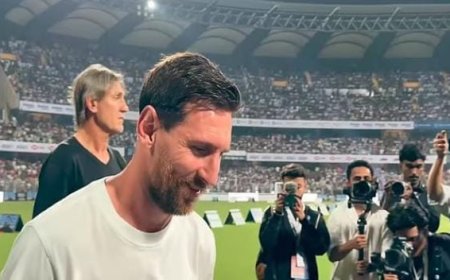 അവിസ്മരണീയം, ആ സ്‌നേഹത്തിന് നന്ദി'; ഇന്ത്യന്‍ ആരാധകര്‍ക്ക് മെസിയുടെ സന്ദേശം, വിഡിയോ