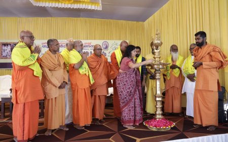 ശിവഗിരിയിൽ ആചാര്യ സ്മൃതി പ്രഭാഷണ പരമ്പര നടന്നു